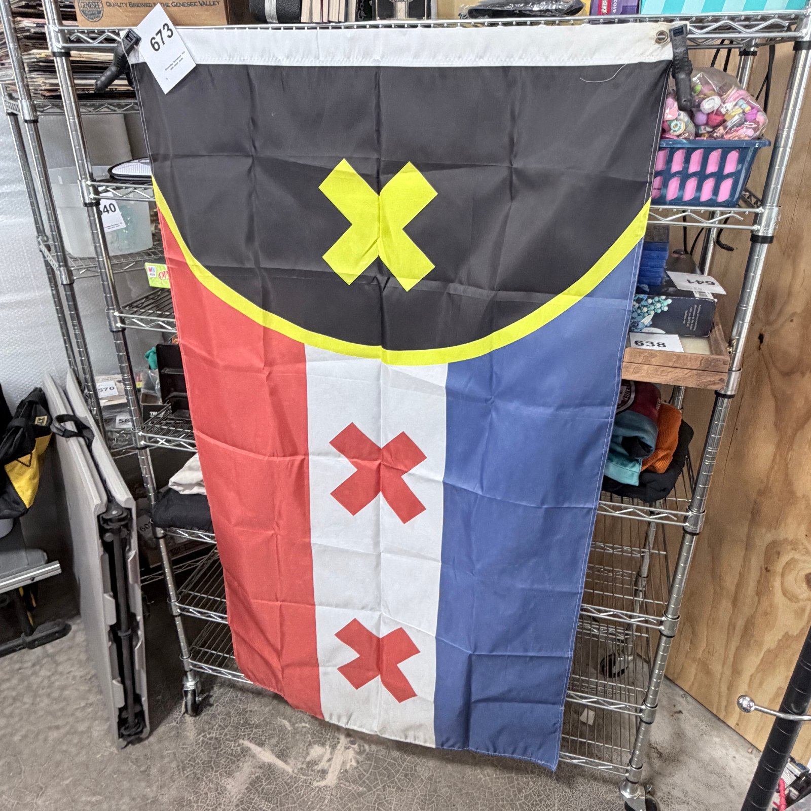 Lot 673: L’Manberg flag