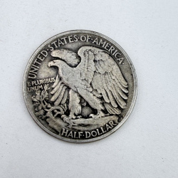 Lot 110: 1942 Walking Liberty Half Dollar Silver Coin