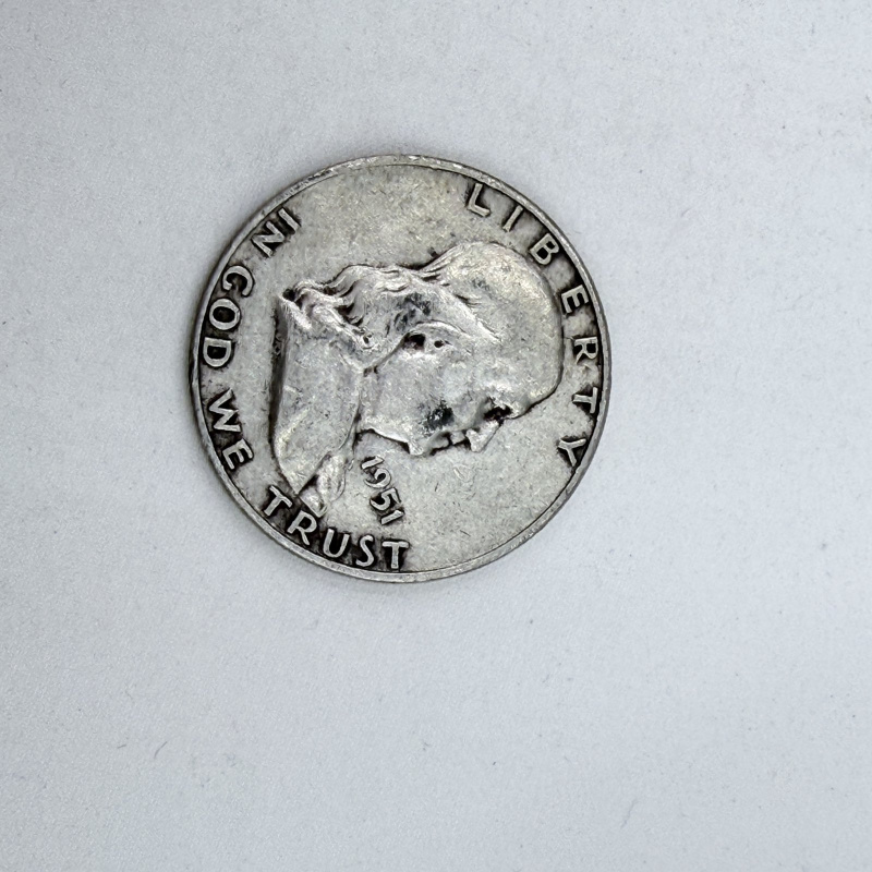 Lot 111: 1951 Franklin Half Dollar - Circulated Condition