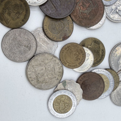 Lot 112: Mixed World Coin Collection - Various Countries & Denominations