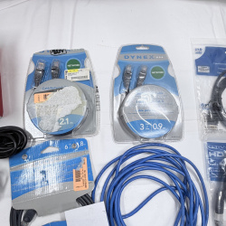 Lot 135: Multi-Function HDD Docking Station, Cables, Computer Mice, & Accessories Lot