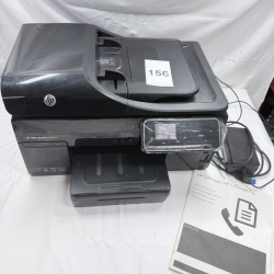 Lot 156: HP Officejet Pro 8500A All-in-One Printer with Power Cord and Manual