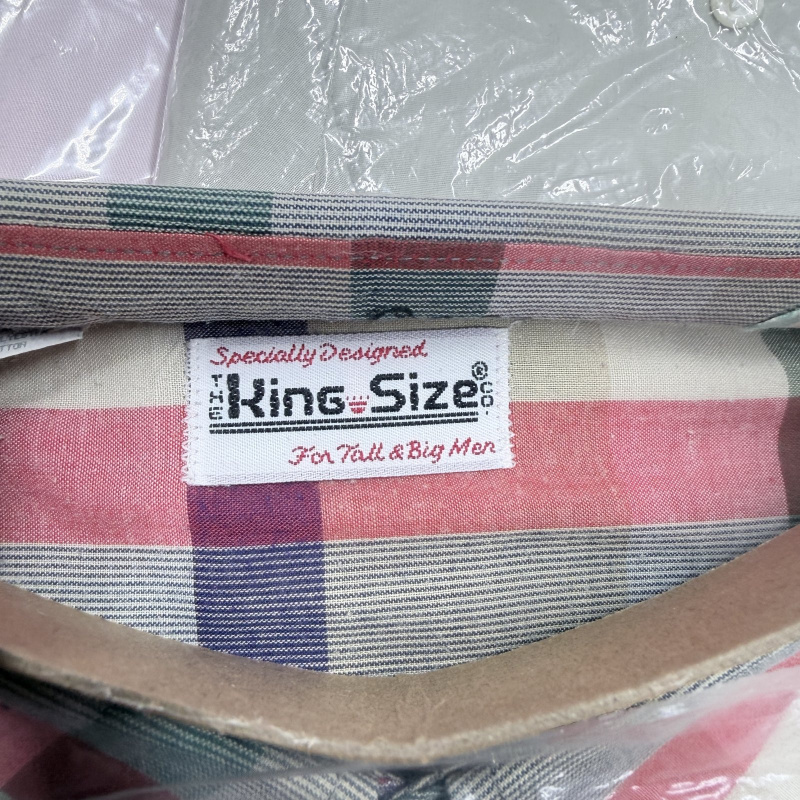 Lot 176: Lot of 5 Men's Dress Shirts XXL - Eddie Bauer & King Size Brands
