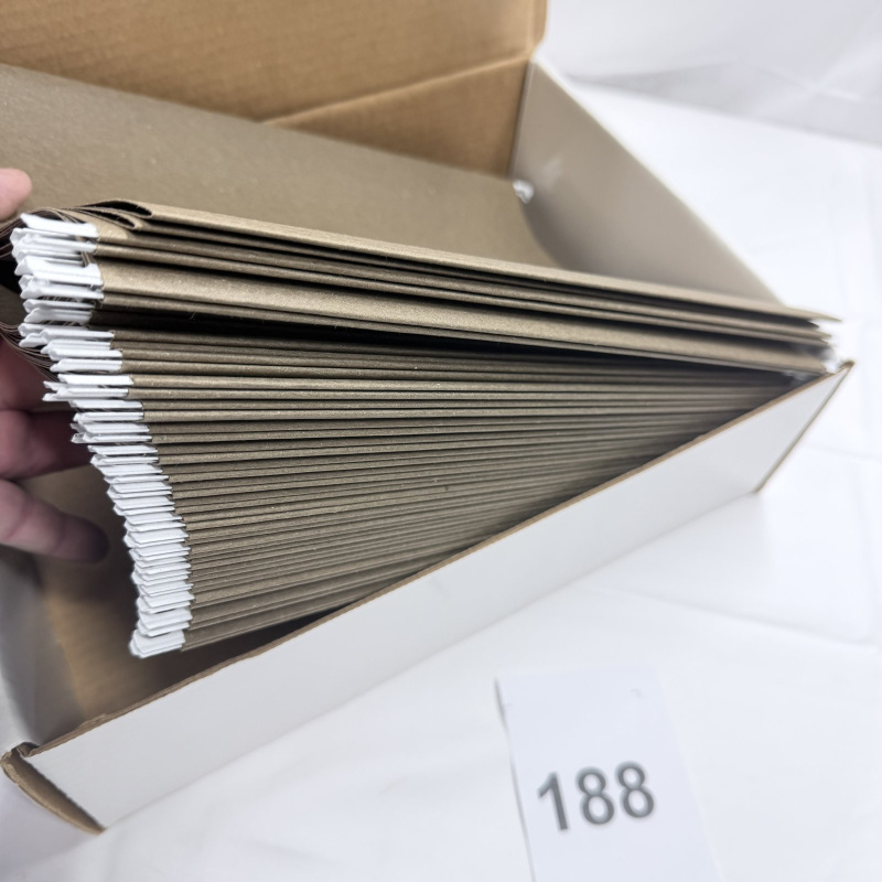 Lot 188: Smead 1/5-Cut Tab Hanging Folders Letter Size Green