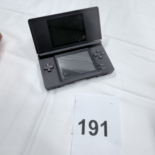 Lot 191: Nintendo DS Lite Handheld Gaming Console - Cobalt Blue/Black