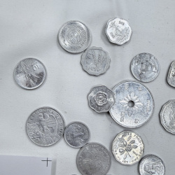Lot 207: Assorted World Coins Collection - Various Countries and Denominations