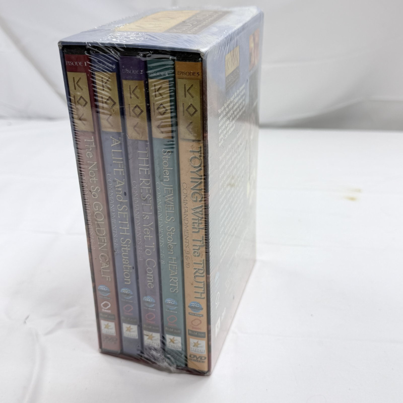 Lot 208: Kids Ten Commandments Complete Collection VHS Box Set - 5 Episodes Sealed
