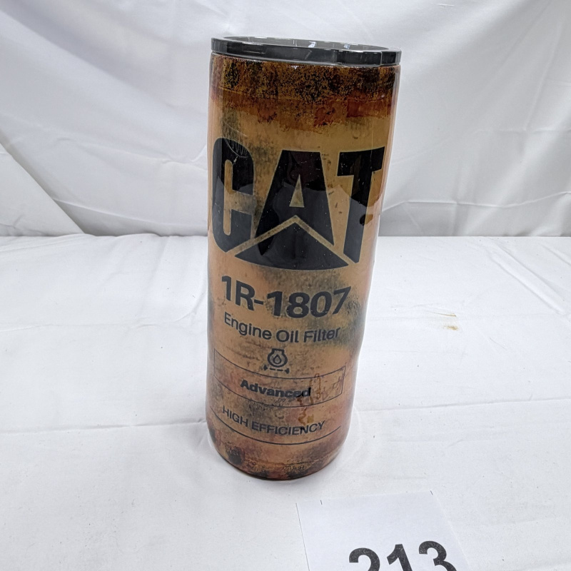 Lot 213: CAT 1R-1807 Engine Oil Filter Tumbler