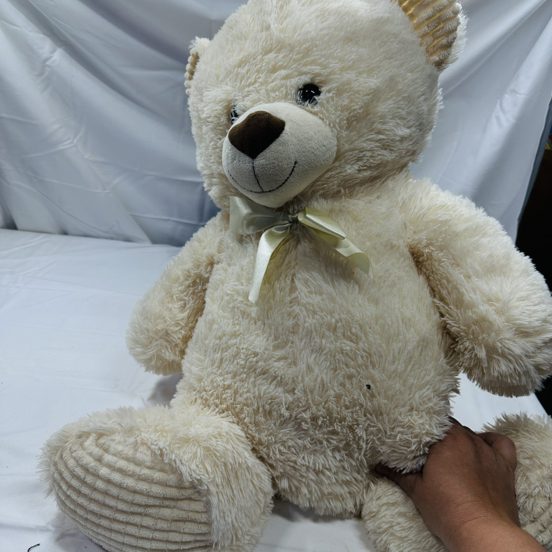 Lot 280: Mixed Lot of Stuffed Plush Animals - Tiger, Bear, Moose, Monkey - Various Sizes
