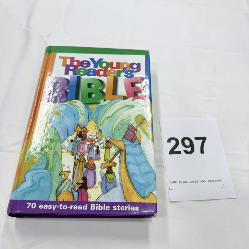 Lot 297: The Young Readers Bible - 70 Easy-to-Read Bible Stories Hardcover Book