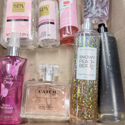 Lot 306: Assorted Fragrance Mist & Body Spray Lot - Victoria's Secret, Bath & Body Works, SPA Luxury