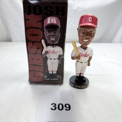 Lot 309: Josh Gibson Crawford Baseball Bobblehead with Original Box