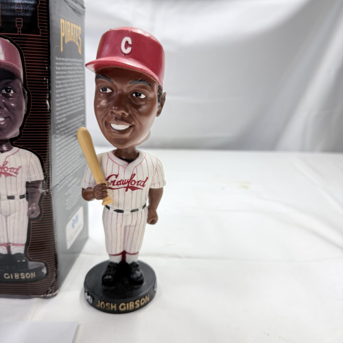 Lot 309: Josh Gibson Crawford Baseball Bobblehead with Original Box