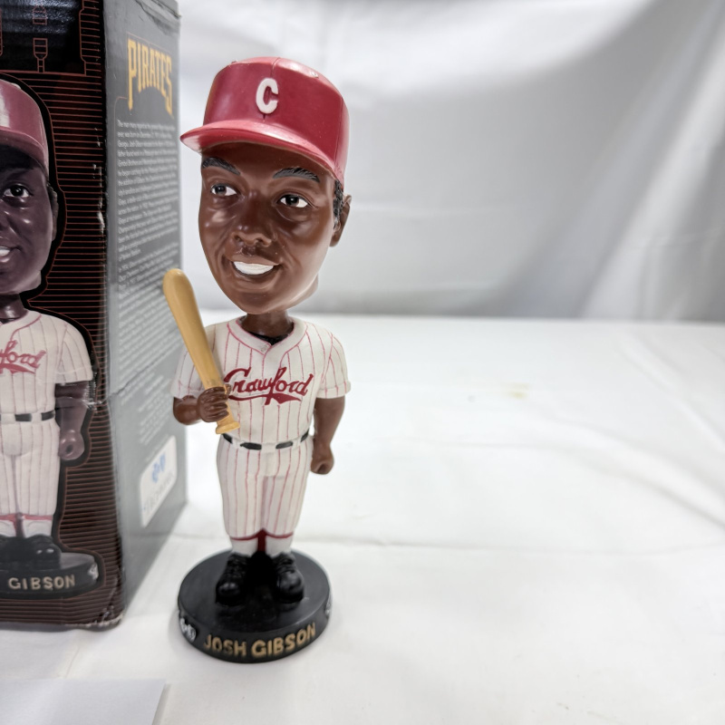 Lot 309: Josh Gibson Crawford Baseball Bobblehead with Original Box