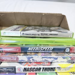 Lot 335: Box of Video Games - Xbox 360, PS2, PS4, Xbox One - 18+ Titles Mixed Platforms