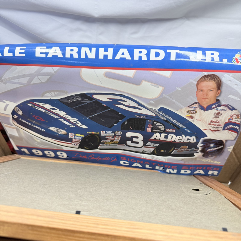 Lot 341: NASCAR Collectibles Lot - Die-Cast Cars, Plush Dolls, Photos, Interstate Batteries #18