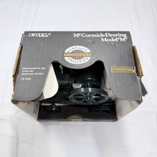 Lot 343: ERTL McCormick-Deering Model M Vintage Gasoline Engine 1/6 Scale Die Cast Model