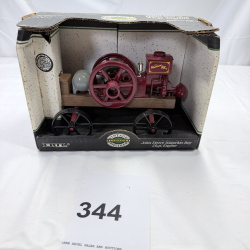 Lot 344: John Deere Waterloo Boy 2 HP Engine 1/8 Scale Diecast Model by Ertl