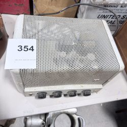 Lot 354: DuKane Model 1A385A Tube Amplifier 90W 105-127V St. Charles IL USA