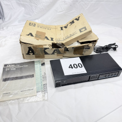 Lot 400: Vintage Akai DT-138 Computer Controlled Timer, with original box, manual and warranty card