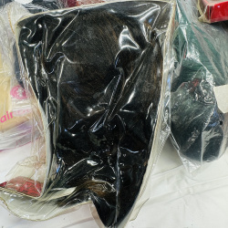 Lot 413: Large lot of Tina "Human Hair" & Janet Collections weave/wig extensions, mixed colors, Tangle Free series