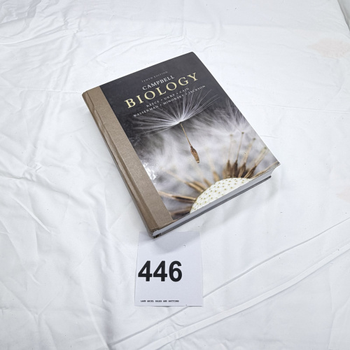 Lot 446: Campbell Biology, Tenth Edition textbook by Reece, Urry, Cain, Wasserman, Minorsky, Jackson