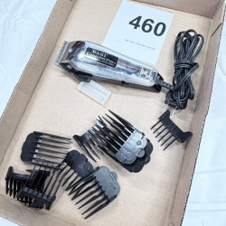 Lot 460: Wahl ChromePro Adjustable hair clipper with attachment combs, corded