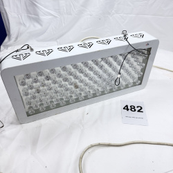 Lot 482: Advanced LED Lights "Diamond Series" 200W LED grow light, full spectrum red/blue