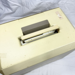 Lot 492: Vintage Bernina 1130 electronic sewing machine, made in Switzerland, with hard carrying case