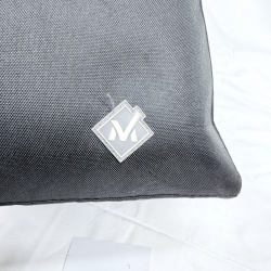Lot 572: Black insulated soft-sided cooler bag with front pocket, "M" logo emblem