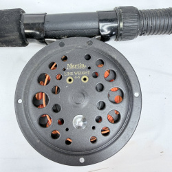 Lot 573: Martin Classic Fly Tackle 8' 5/6wt fly rod MRT56TK-GWL5 with Martin fly reel, line weight 4-6