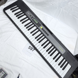 Lot 597: Casio Casiotone LK-S250 61-key electronic keyboard, Key Lighting series