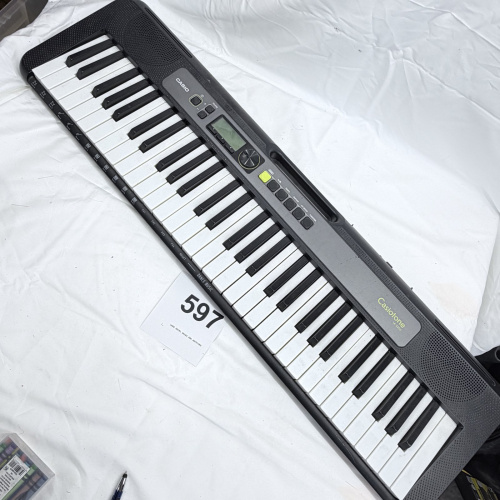 Lot 597: Casio Casiotone LK-S250 61-key electronic keyboard, Key Lighting series