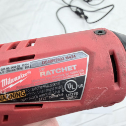 Lot 640: Milwaukee M12 2457-20 3/8" Cordless Ratchet with M12 Charger