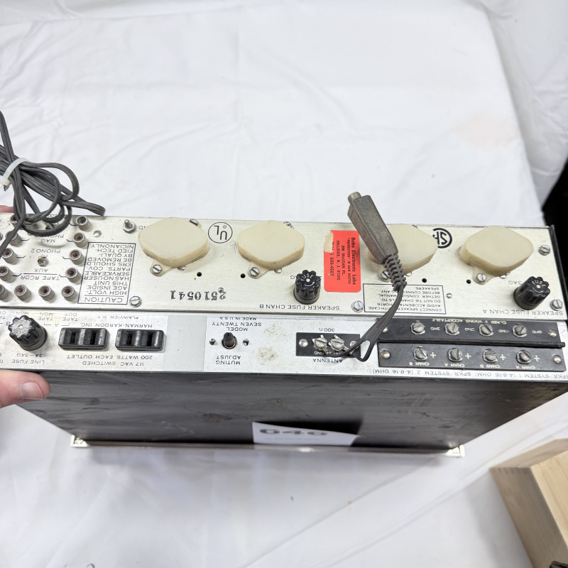 Lot 646: Vintage Harman Kardon "Seven Twenty" AM/FM stereo receiver, solid-state